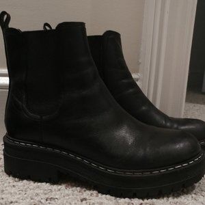 Marc Fisher Ltd Chelsea Lug Sole Boots 7